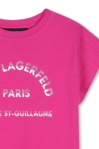 Rechte Jurk - Roze - Karl Lagerfeld