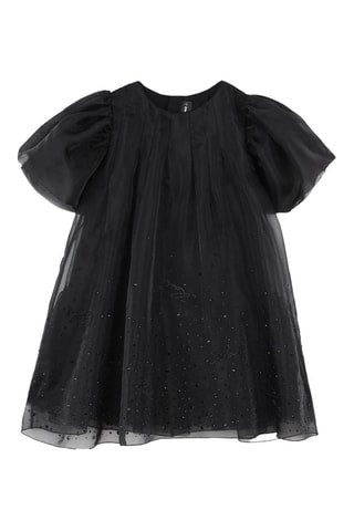 Jurk met Ruches - Zwart - Karl Lagerfeld