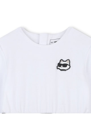 Jurk - Zwart en Wit - Karl Lagerfeld