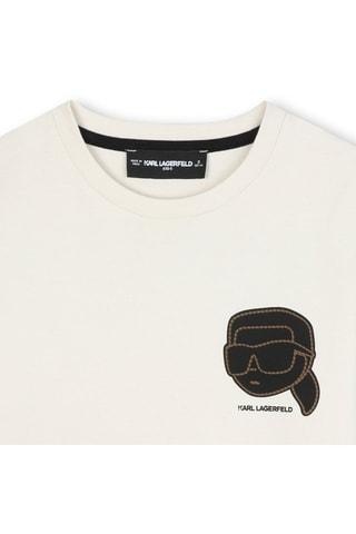 T-shirt - Wit - Karl Lagerfeld