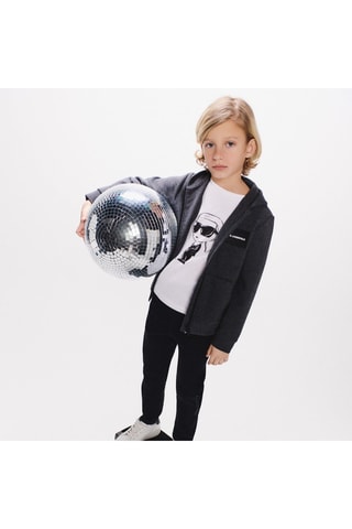 Biologisch Katoenen T-shirt - Wit - Karl Lagerfeld