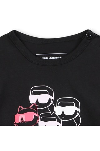 Biologisch Katoenen T-shirt - Zwart - Karl Lagerfeld