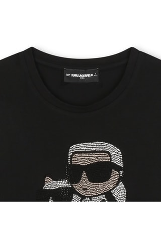 Biologisch Katoenen T-shirt - Zwart - Karl Lagerfeld