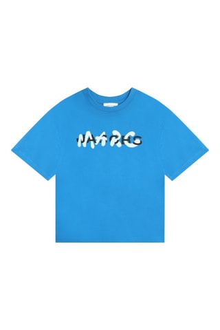 Biologisch Katoenen T-shirt - Blauw - Marc Jacobs