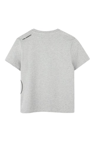 T-shirt - Grijs - Karl Lagerfeld