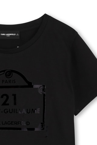 T-shirt - Zwart - Karl Lagerfeld