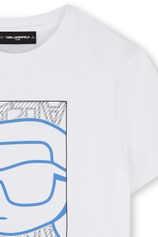 T-shirt - Wit - Karl Lagerfeld
