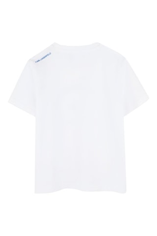 T-shirt - Wit - Karl Lagerfeld