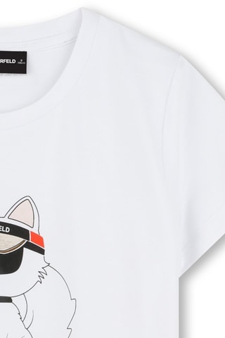 T-shirt - Wit - Karl Lagerfeld