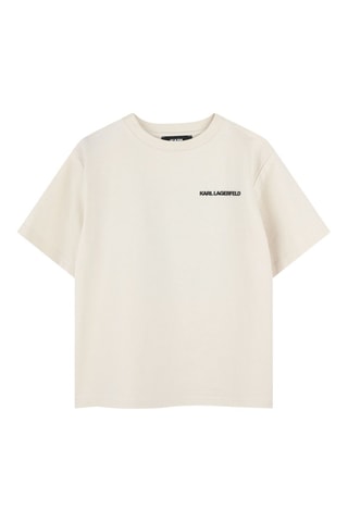 T-shirt - Beige - Karl Lagerfeld