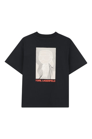 T-shirt - Zwart - Karl Lagerfeld