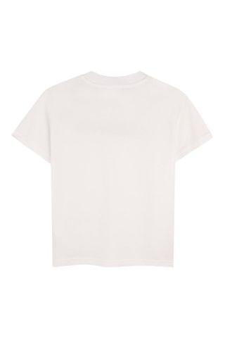 Biologisch Katoenen T-shirt - Wit - DKNY
