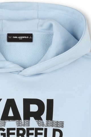 Mouwloze Sweater met Capuchon - Lichtblauw - Karl Lagerfeld
