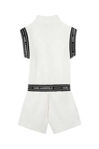 Jumpsuit - Wit - Karl Lagerfeld