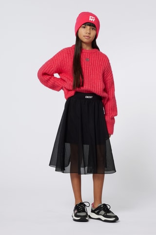 Tule Rok - Zwart - DKNY