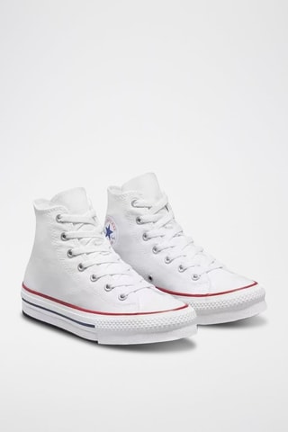 Hoge Gympen All Star - Wit en kobaltblauw