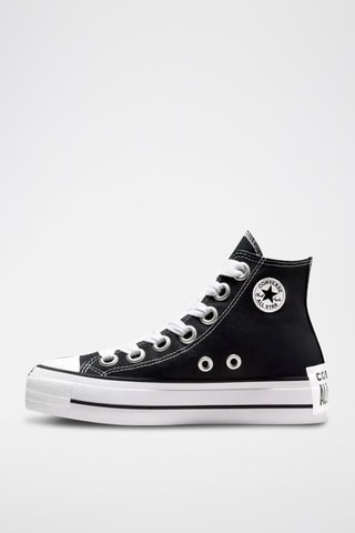 Hoge Gympen All Star - Zwart en Wit