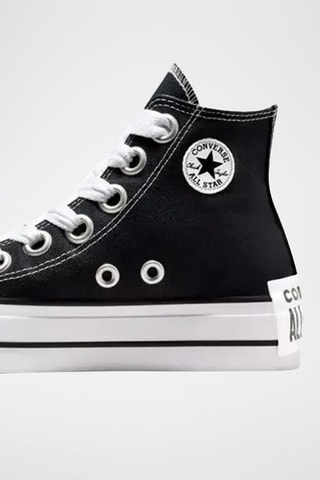 Hoge Gympen All Star - Zwart en Wit