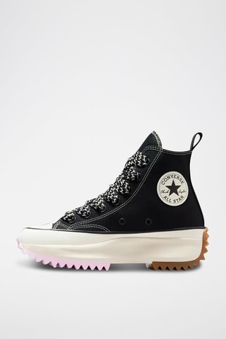 Hoge Platform Sneakers Run Star Hike Hi - Zwart