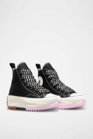 Hoge Platform Sneakers Run Star Hike Hi - Zwart