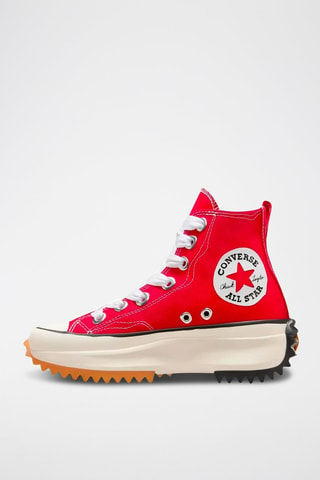 Hoge Platform Sneakers Run Star Hike Hi - Rood