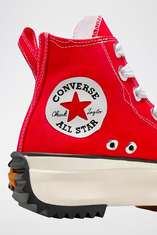 Hoge Platform Sneakers Run Star Hike Hi - Rood
