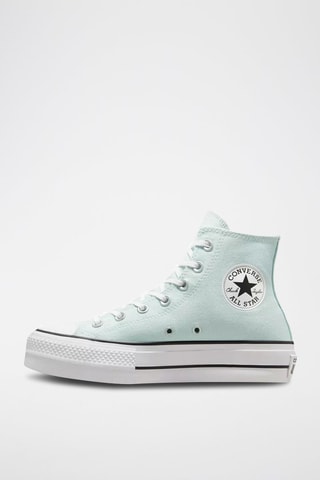 Hoge Platform Sneakers Hi All Star Lift - Turquoise