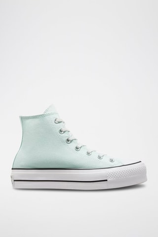 Hoge Platform Sneakers Hi All Star Lift - Turquoise