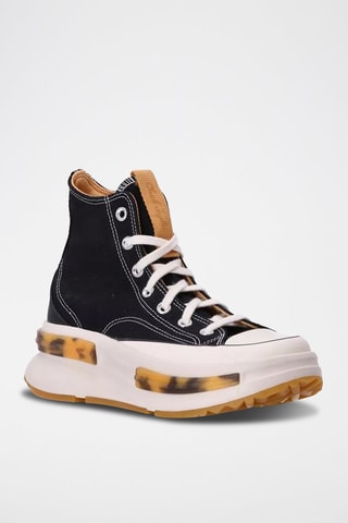 Hoge Platform Sneakers Run Star Legacy CX Zwart