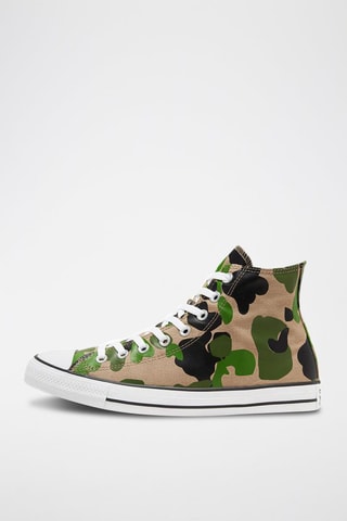 Hoge Sneakers Ctas Hi Kaki en Beige