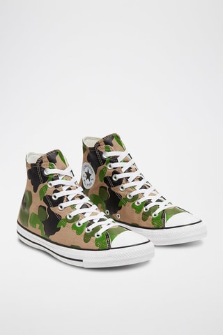 Hoge Sneakers Ctas Hi Kaki en Beige