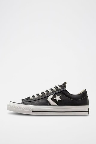 Leren Sneakers Star Player 76 Zwart