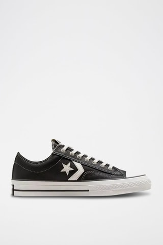 Leren Sneakers Star Player 76 Zwart