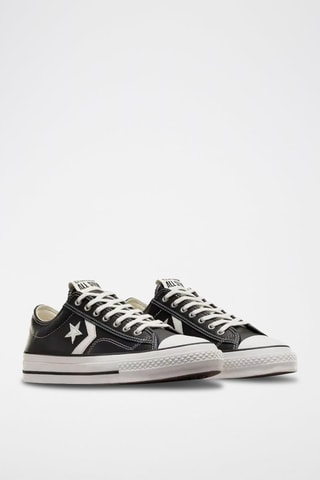 Leren Sneakers Star Player 76 Zwart