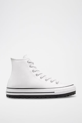 Hoge Platform Sneakers All Star HI Canvas City Trek - Wit