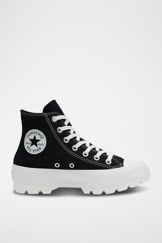 Hoge Sneakers All Star Lugged Hi - Zwart