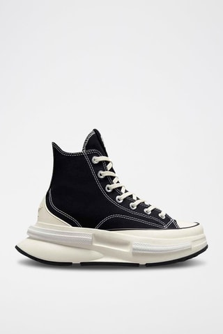 Hoge Platform Sneakers Run Star Legacy Zwart