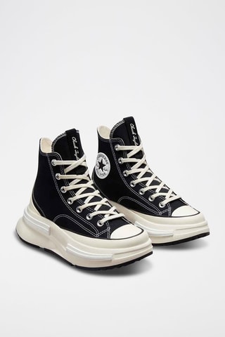 Hoge Platform Sneakers Run Star Legacy Zwart