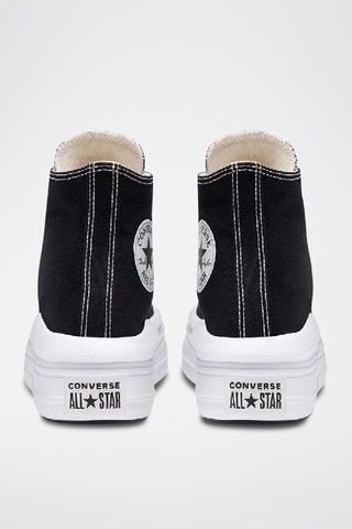Hoge Platform Sneakers All Star Move - Zwart 