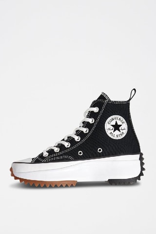 Hoge Platform Sneakers Run Star Hike - Zwart