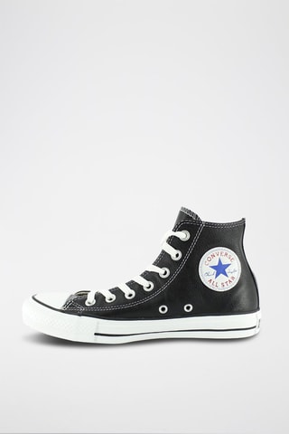Hoge Leren Sneakers Ctas HI Zwart
