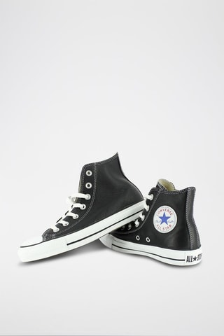 Hoge Leren Sneakers Ctas HI Zwart