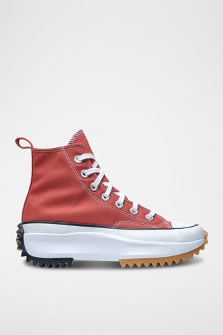 Platform Hoge Sneakers Run Star Hike - Rood