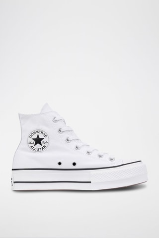 Hoge Platform Sneakers HI All Star Lift - Wit