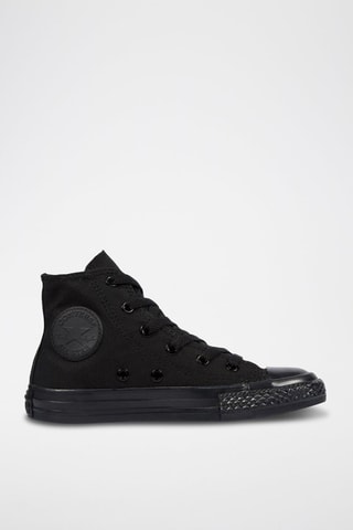 Hoge Sneakers Mono Zwart