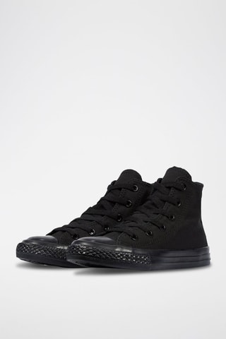 Hoge Sneakers Mono Zwart