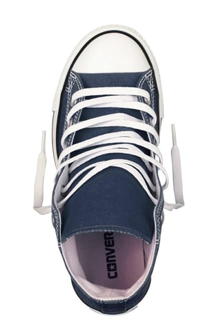 Hoge Sneakers Ctas HI Marineblauw en Wit