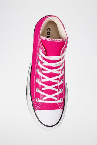 Hoge Platform Sneakers - Fuchsia