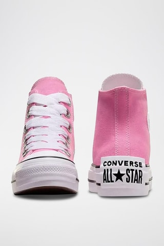 Hoge Platform Sneakers Hi All Star Lift - Roze