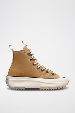 Hoge Platform Sneakers Run Star Hike HI - Beige